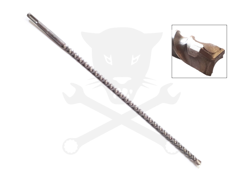 Kőzetfúró 12.0 x 460 mm - háromélű - Makbuster - SDS-Plus - Makita