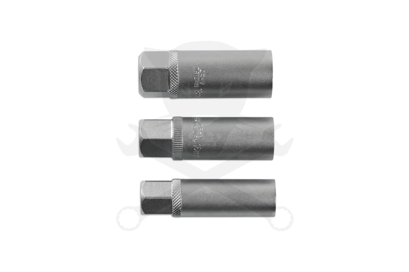 Gyertyakulcs készlet 14-16-18 mm Vékonyfalú 3/8"