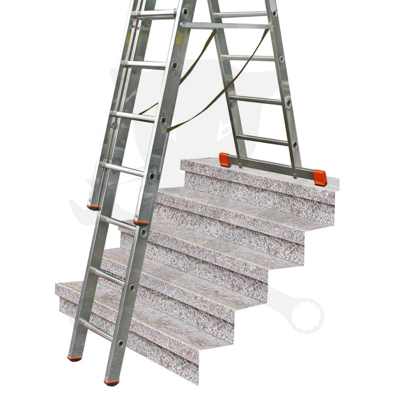 Létra ALU létrafokos sokcélú álló 3x 8 fokos - Krause Monto TRIBILO