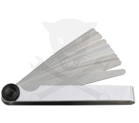 Hézagmérő készlet 11 lapos speciális 0,03 - 0,50 mm BGS