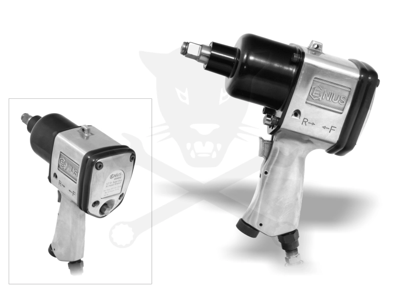 Légkulcs  1/2"  516 Nm Genius