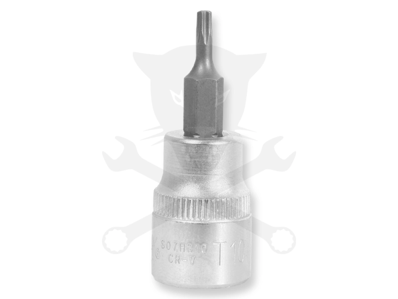 Rátűzőkulcs - crowa+bit 3/8" torx T10