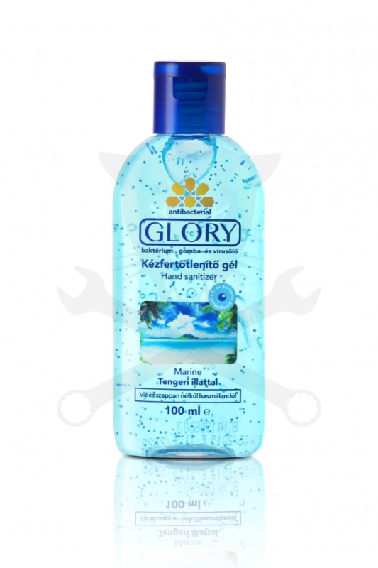 Kézfertőtlenítő gél - antibakteriális - 100 ml - Glory Tengeri