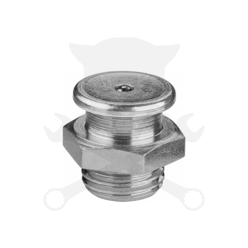 Zsírzógomb, egyenes, vezetőgyűrűs M12x1.5/16 - DIN3404