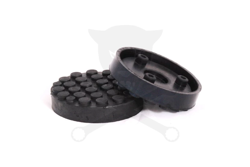 Gumipogácsa csápos emelőhöz 121/110 mm-es félperemes-pöttyös-3poz
