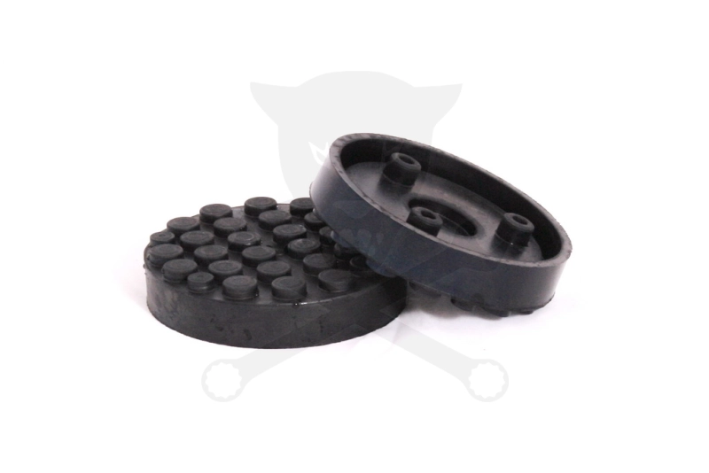 Gumipogácsa csápos emelőhöz 121/110 mm-es félperemes-pöttyös-3poz