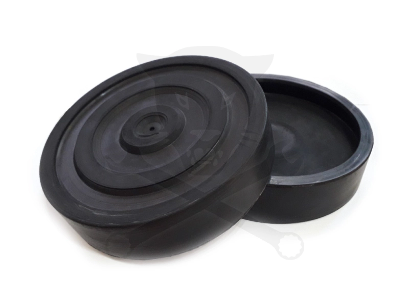 Gumipogácsa csápos emelőhöz 123/115 mm-es peremes-körkörös
