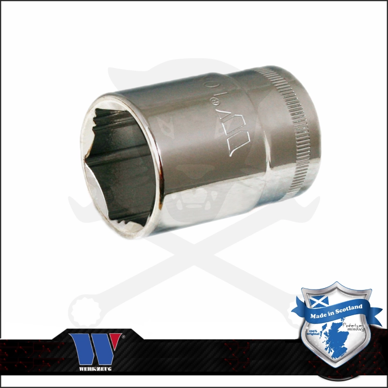 Lok-Typ Dugókulcs - crowafej 1/2" 22 mm 6 lap normál - Welzh