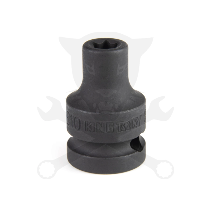 Légkulcsfej 1/2" belső torx E10 KingTony