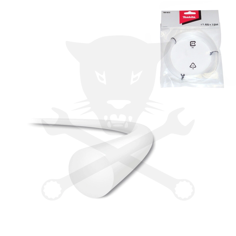 Fűkasza damil 1,65 mm x 15 méter Körprofil UR3000-DUR181-hez - Makita