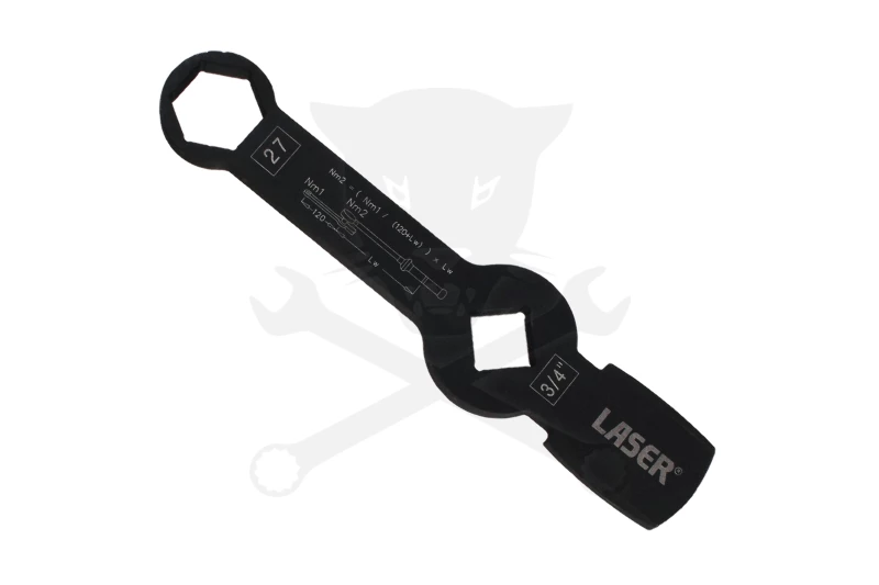 Féknyeregkulcs -TEHER- 27 mm üthető 6 lapú 3/4" Mecedes Actros