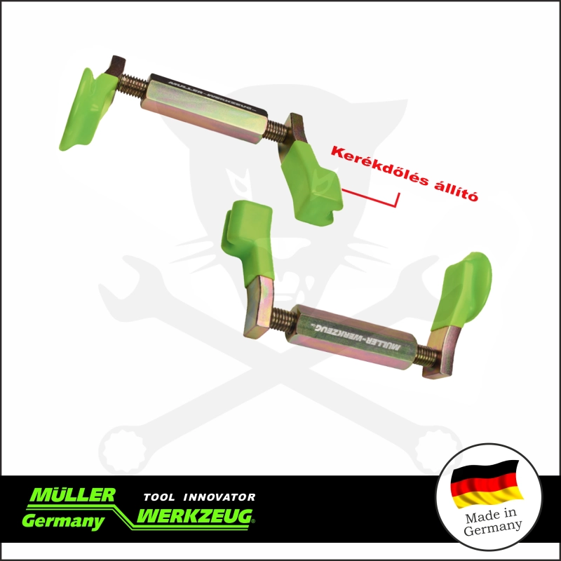 Futómű dőlésszög állító célszerszám VW, Audi, Skoda, Seat - MÜLLER