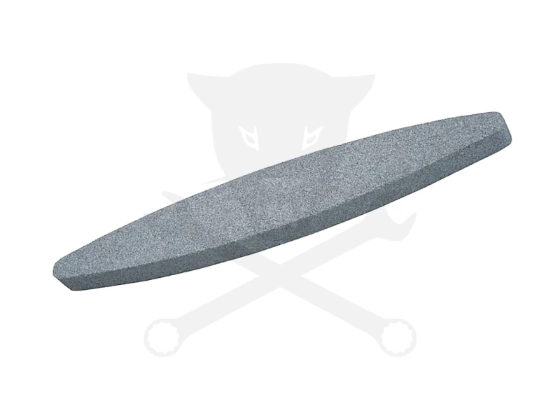 Fenőkő - Élező kő - Kasza kő 225x35x16 mm ovális - szürke