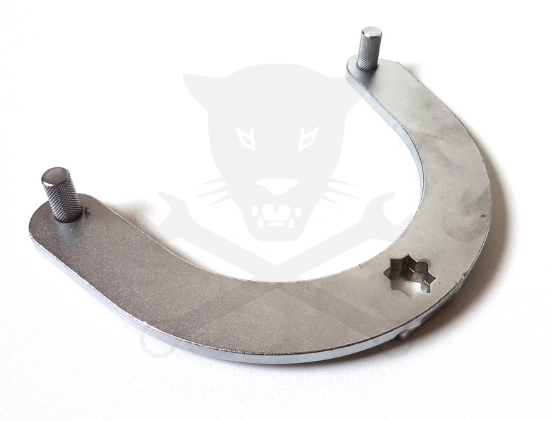 Szíjfeszítő körmöskulcs - generátorhoz- 157 mm átmérő 1/2" VW csoport