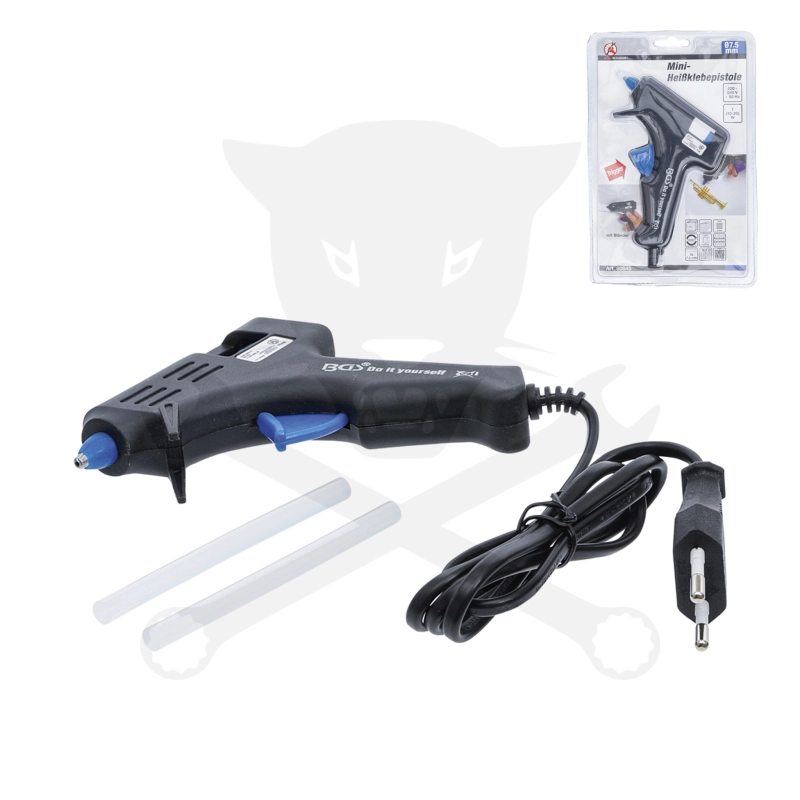 Ragasztópisztoly 7-10 W - 230V 7.5 mm MINI - BGS
