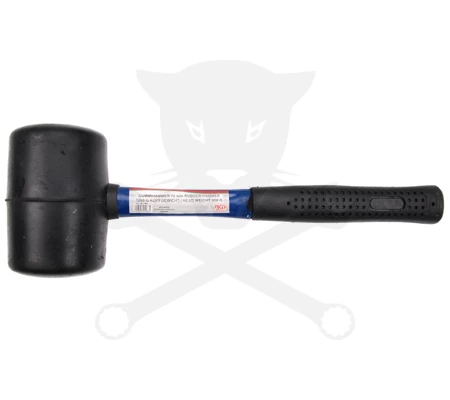 Kalapács gumi  76 mm - 1200 g - BGS
