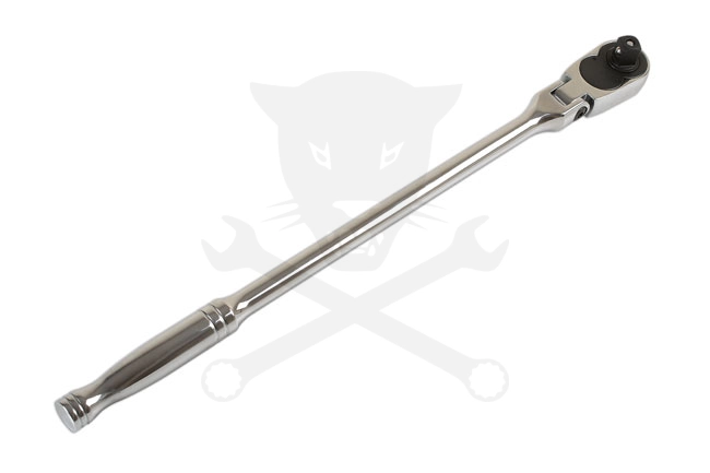 Crowa racsnis kulcs 1/2" 48 fog csuklós fejű - 430 mm hosszú - Laser