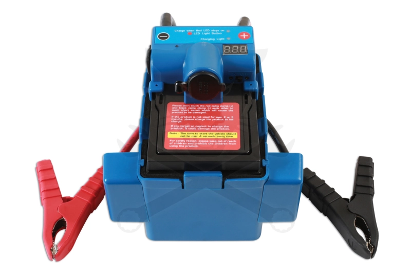 Akkumulátor bikázó-indító (starter) 12 V  -1200A -14Ah -Laser Tools