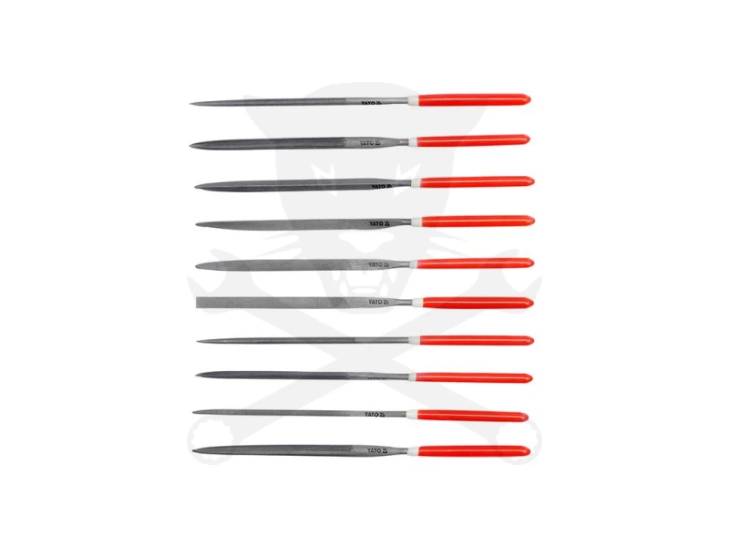 Tűreszelő készlet 10 részes 3x140 mm Yato