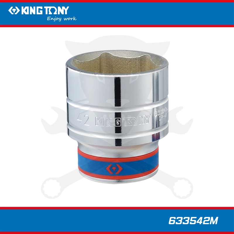Dugókulcs - crowafej 3/4" 6 lap normál 42 mm KingTony