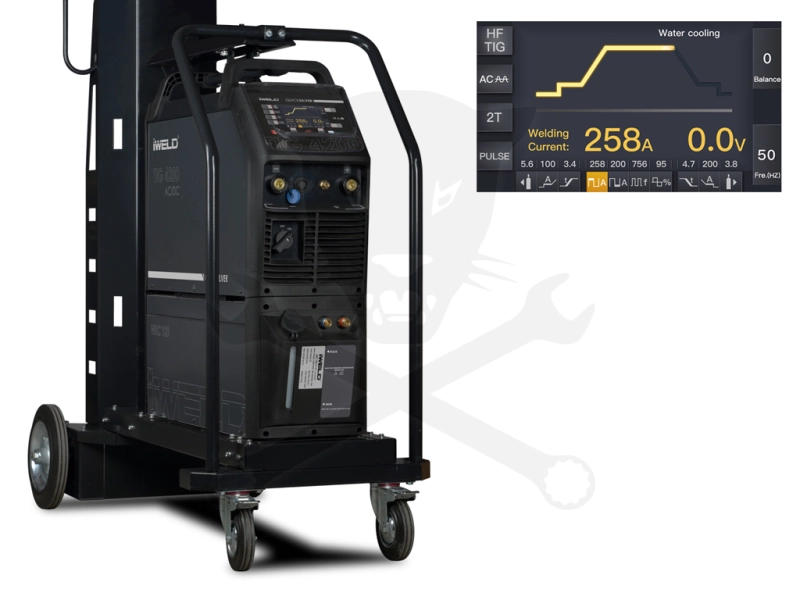 Hegesztő inverter TIG 4200 AC/DC MULTIWAVE RC
