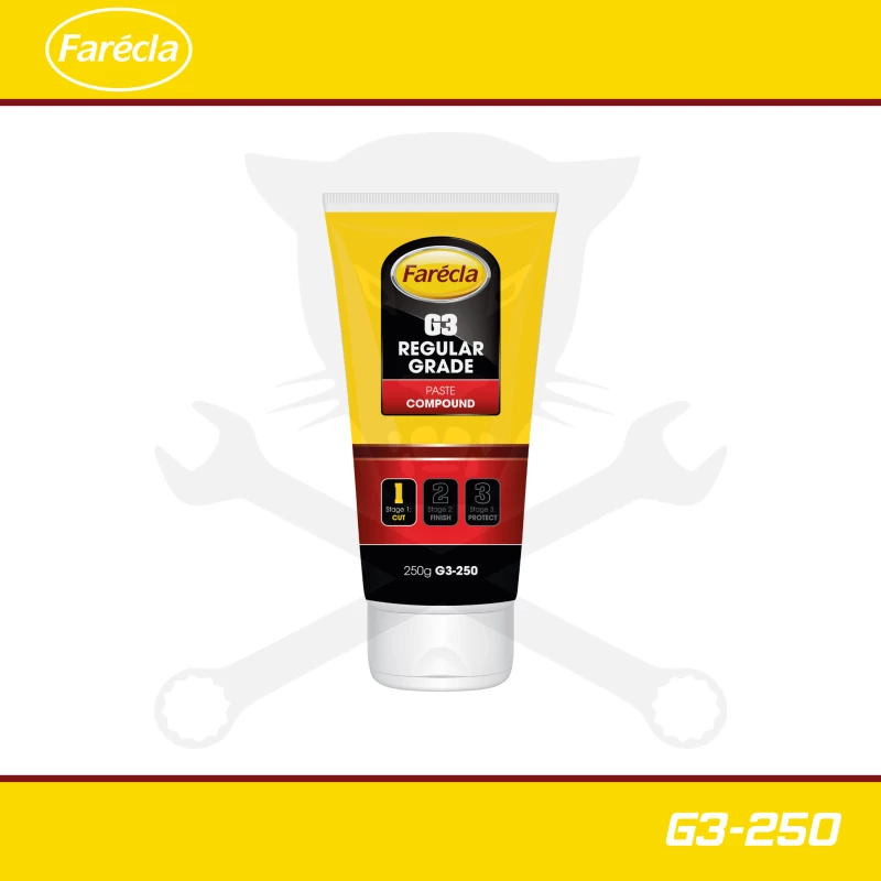 Polírozó paszta G3 Regular Paste - 1. lépcső / fázis - 250 g -  Farécla