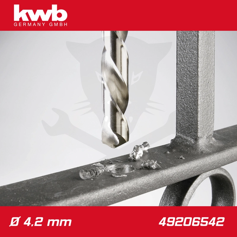 Csigafúró 4,2 mm HSS-G DIN 338 Silver Star, profi - KWB
