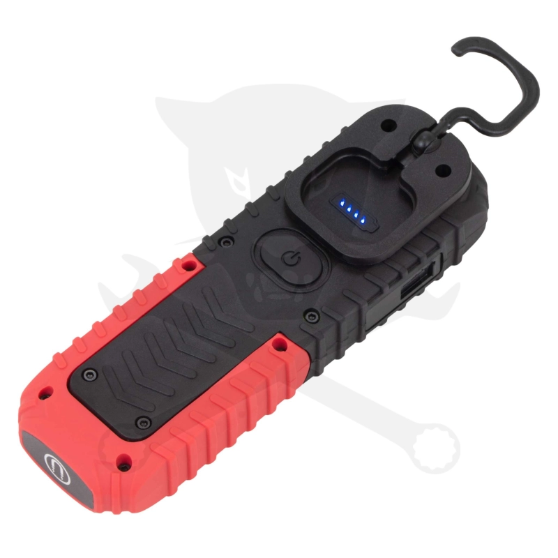 Szerelőlámpa LED 01 COB ledes akkuslámpa - Li-Ion,  IPX6 3W 350 Lumen