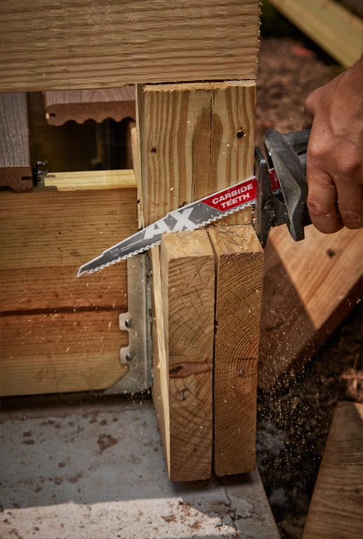 Fűrészlap kardfűrészhez, szöges fa 230 mm TCT AX 230 - Milwaukee