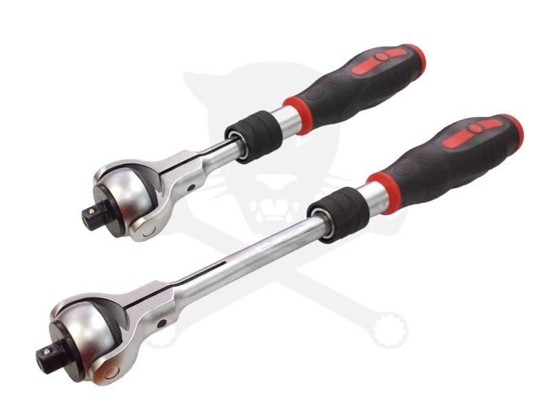 Crowa racsnis kulcs 1/4" teleszkópos 185-235 mm