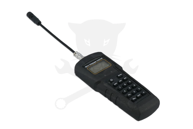 Ékszíjszerelő teszter fogazott V-alakú szíjakhoz 10-600 Hz - Laser