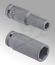 Légkulcsfej 1/2" 6 l.h. 36-os Genius