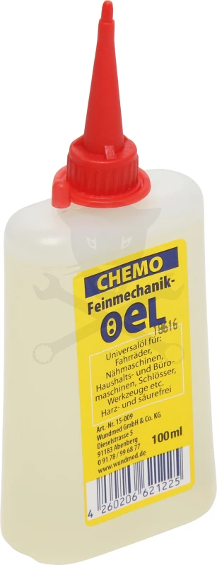 Olajzó mini flakon általános célokra 100 ml olajjal feltöltve - BGS