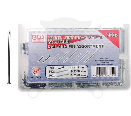 Szög készlet 750 db-os
