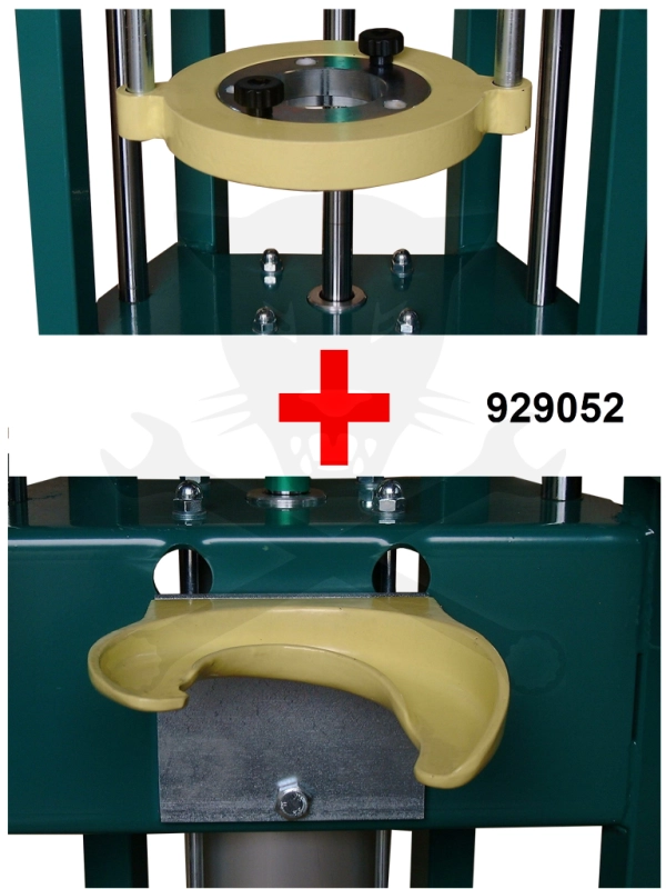 Rugóösszehúzó állványos CSC-hez Adapter: Mercedes 2 részes