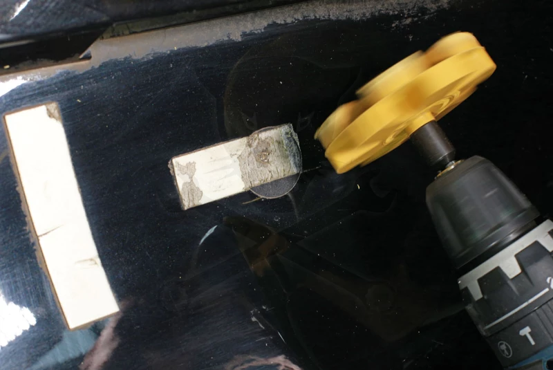 Fólia radír - vanília korong 4000 RPM menetes+adapt. Hőleadó mintázat