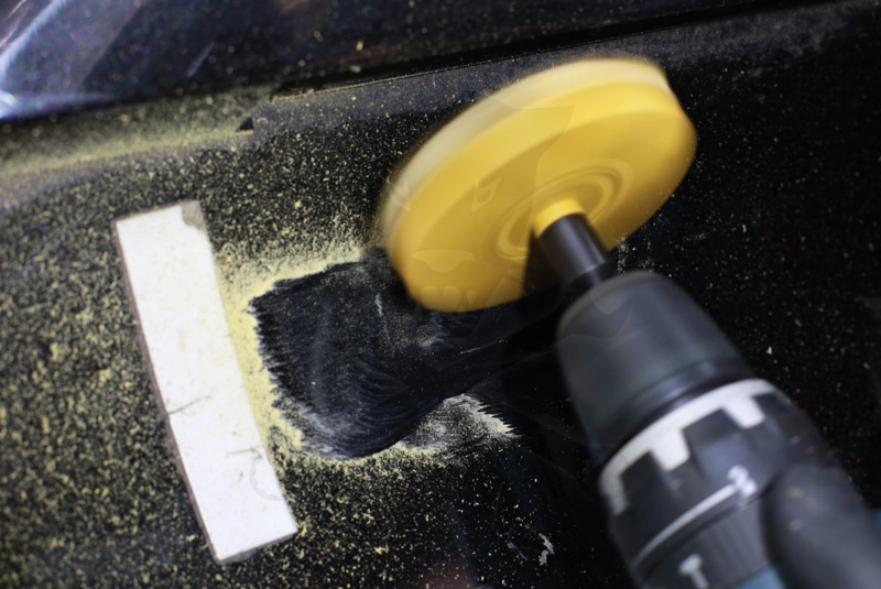 Fólia radír - vanília korong 4000 RPM menetes+adapt. Hőleadó mintázat
