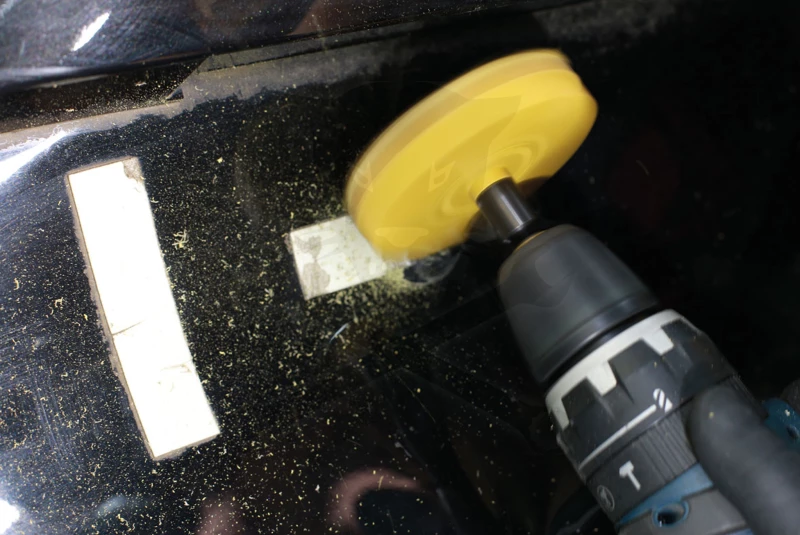 Fólia radír - vanília korong 4000 RPM menetes+adapt. Hőleadó mintázat