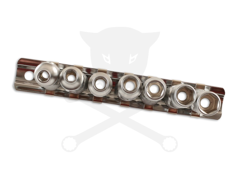 Dugókulcs - crowafej készlet 1/4" 6 lapú CSUKLÓS 7 db-os 5-10 mm -TS20