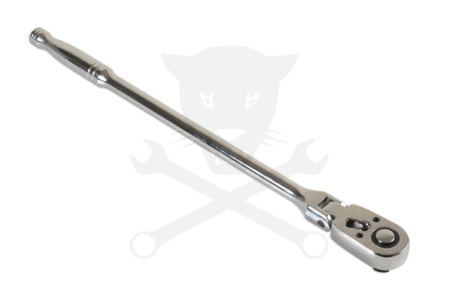 Crowa racsnis kulcs 1/2" 48 fog csuklós fejű - 430 mm hosszú - Laser