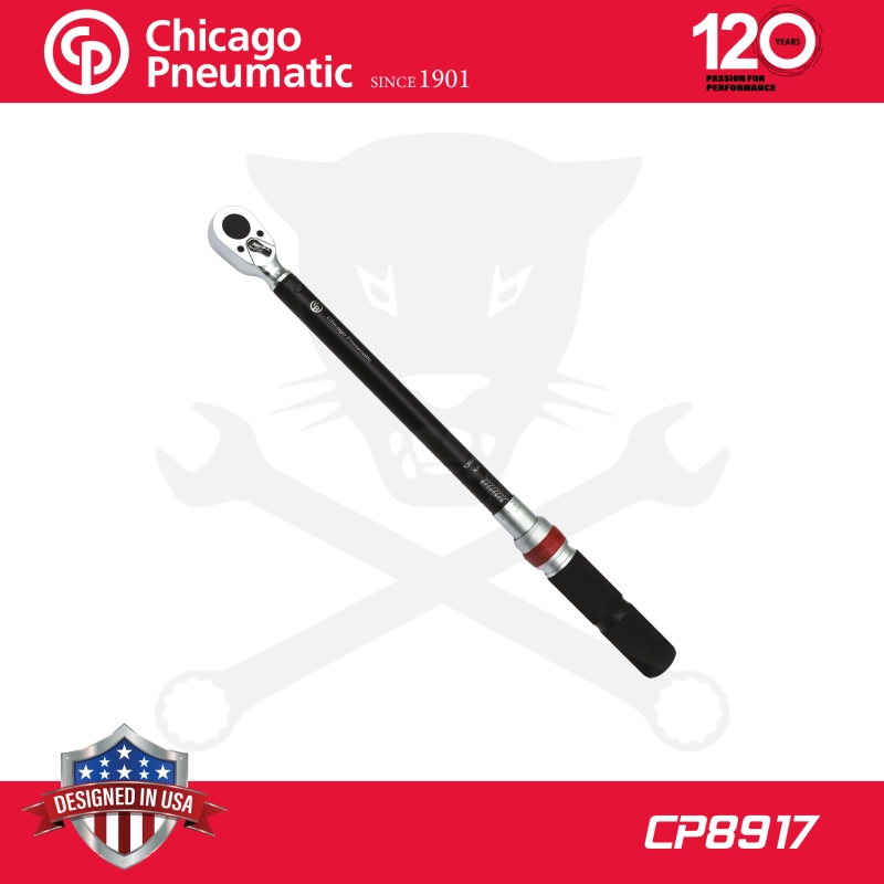 Nyomatékkulcs 050-300 Nm 1/2" - kalibrálva - Chicago (CP8917)