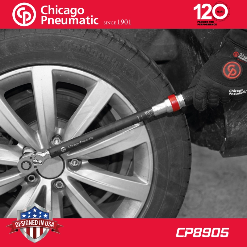 Nyomatékkulcs   5-25 Nm 1/4" - kalibrálva - Chicago (CP8905)