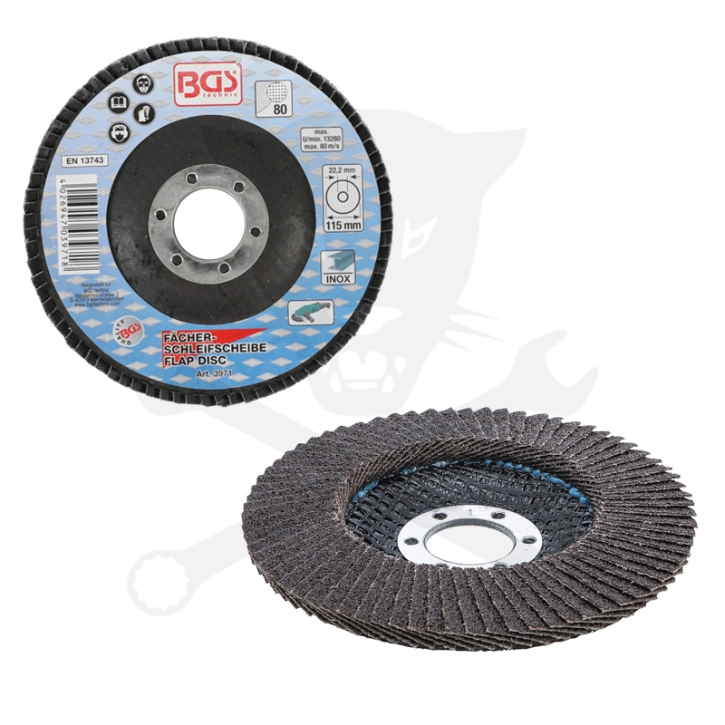 Lamellás csiszoló 115 mm P080