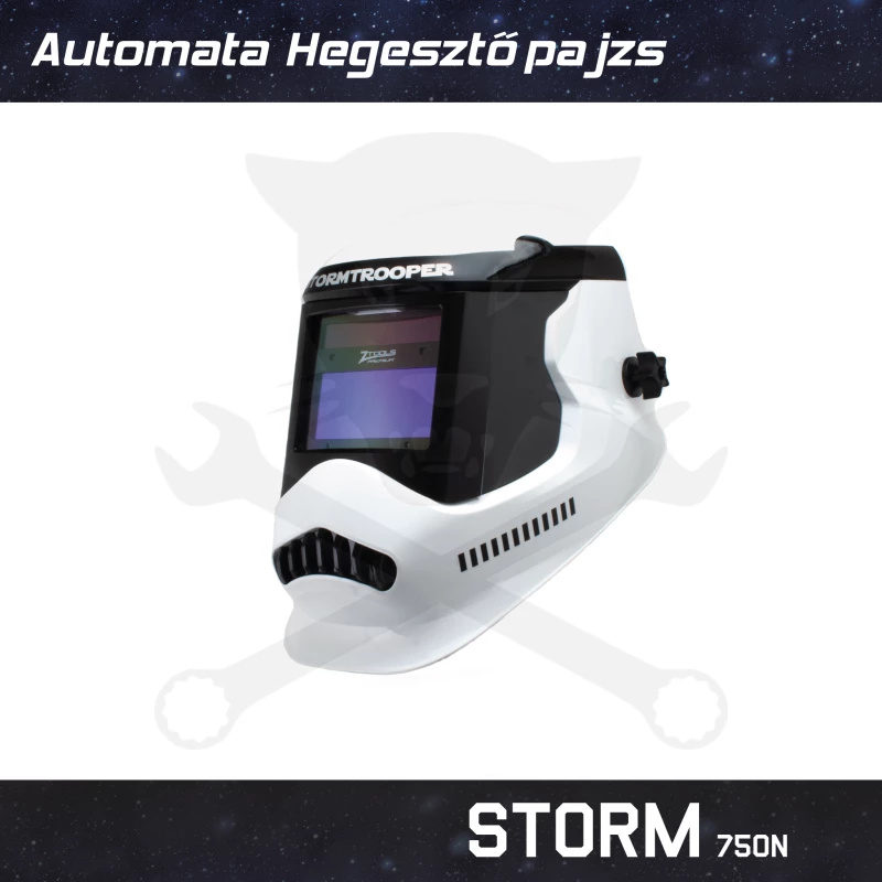 Hegesztőpajzs automata  43 x 98 mm 4 érzékelős oldalbetekintős