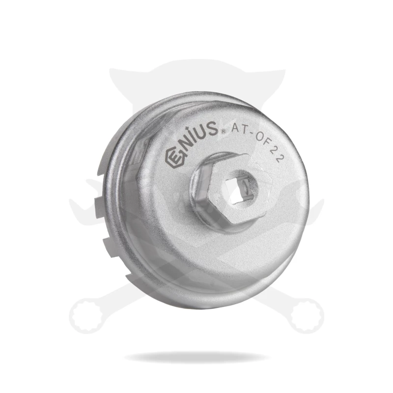 Olajszűrő leszedő dugókulcs 14 lapos, 6-8 henger 64,5 mm-es 3/8" Genius