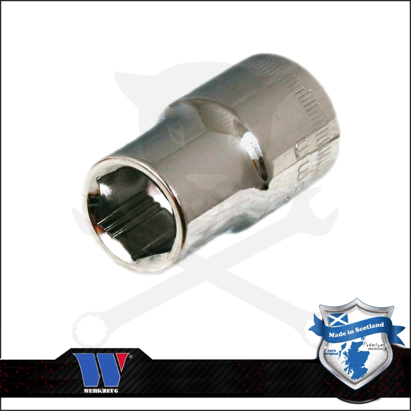 Lok-Typ Dugókulcs - crowafej 1/2" 13 mm 6 lap normál - Welzh