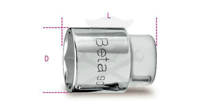 Crowa felújító készlet - 920/55 racsnis kulcs 1/2" felújító készlet - Beta