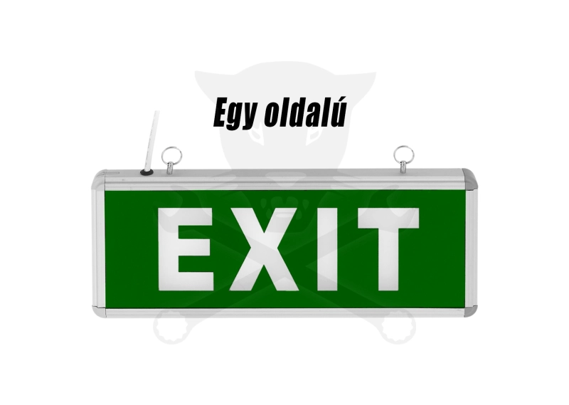 Lámpatest, vészvilágító LED 3 W egyoldalas "Exit" ELMARK