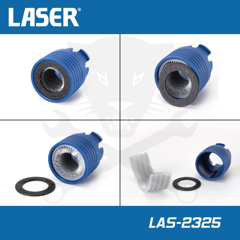 Kerékcsavar és tőcsavar menet-tisztító-hoz 5 db PÓT lamella klt: 22mm
