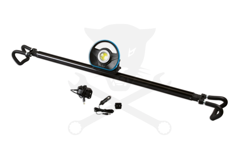Szerelőlámpa LED-es MOTORHÁZTETŐRE 1 COB Led 10 W- akkus -TS20
